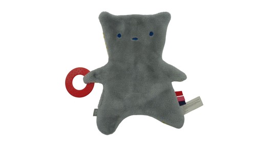 Doudou chat plat oxybul gris - oxybul,