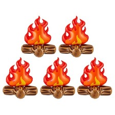  5 Pcs Flammes De Cheminée