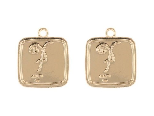 Face shaped earring diy - face-shaped,