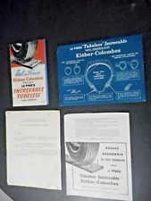 1953 pneus KLEBER COLOMBE