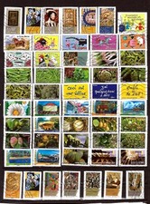 ZY2840 FRANCE 54 timbres oblitérés: Légumes, fruit, fleurs,