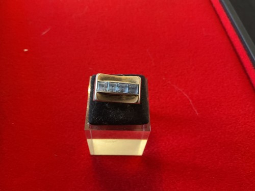 Bague tank art déco - , argent