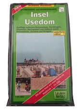 Île Usedom Carte Cyclisme