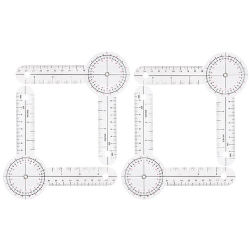 Règle angle orthopédique - règle, d'angle
