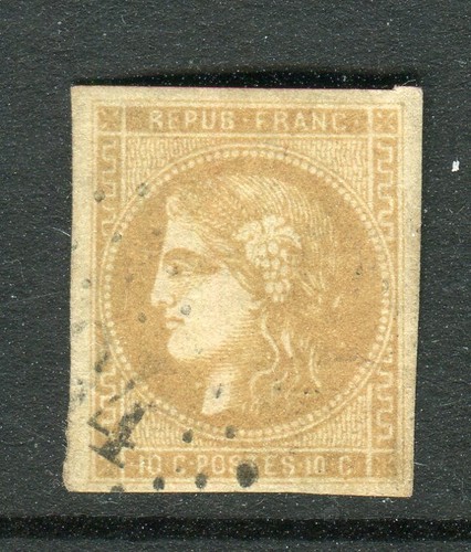 Superbe rare 43ab bistre - n°,