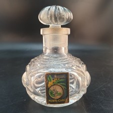 Flacon Parfum Charles Monternier Verre moulé Carafon polylobé Monte Carlo 1900