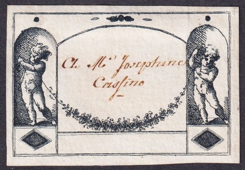 Exlibris josephine cassino - josephine,