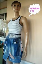 ROBE D ETE DESIGUAL EN JEAN'S