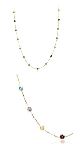 14k yellow gold necklace with - gold,