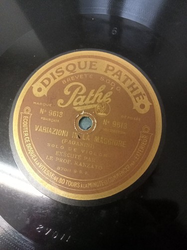 Disque tours pathé 29 - tours,