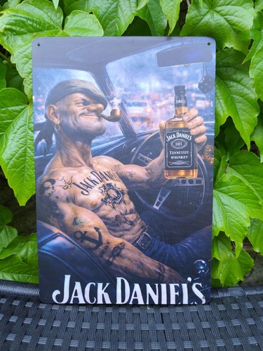 Plaque métal jack daniel - plaque,