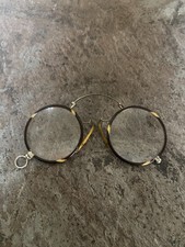 Ancienne Paire de Lunette de Vue Pince Nez Binocle Vintage