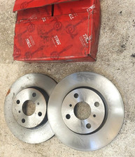 TRW DF4163 lot 2 Disque de frein pour TOYOTA YARIS, MR2