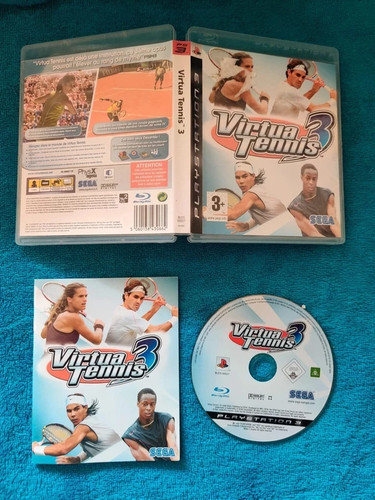 Ps3 virtua tennis version - virtua, 3,