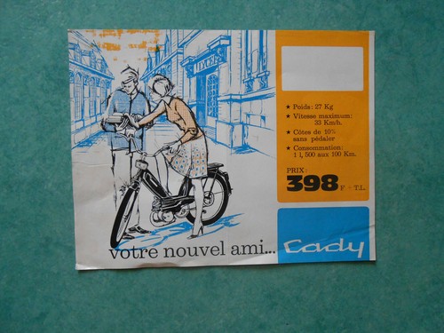 Publicité motoconfort cady - motoconfort,