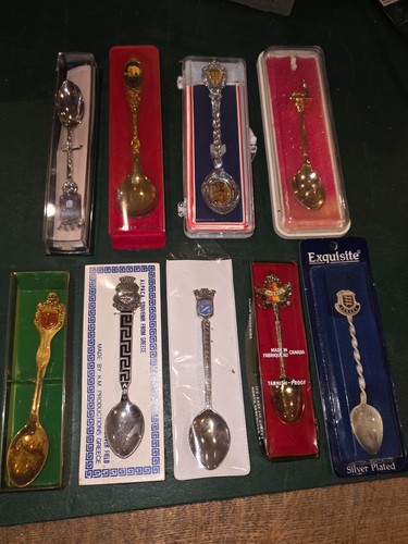 Lot petites cuillères de - 9,