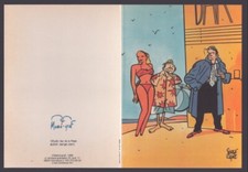 SERGE CLERC . CARTE POSTALE 2