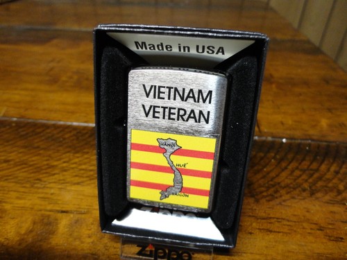 Vietnam veteran zippo lighter - veteran,