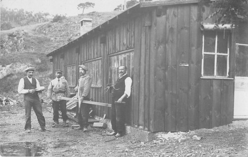 Cpa carte photo situee - carte, au