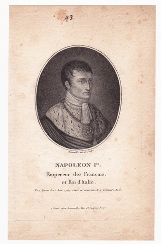 Portrait empereur napoléon - portrait,