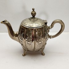 Théière Métal Argenté  MOULAY  Abdelkader Maroc très bon état