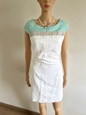 Robe blanche et turquoise Mexx