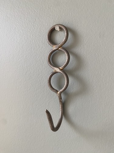 Ancien crochet boucher en - crochet, de