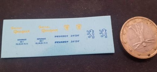 Decals decalcomanie peugeot - decals,