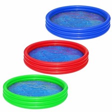 Meilleur Piscine Gonflable À 3 Anneaux, 120 Cm, 150 Cm Ou 180 Cm, Vert, Rouge, B