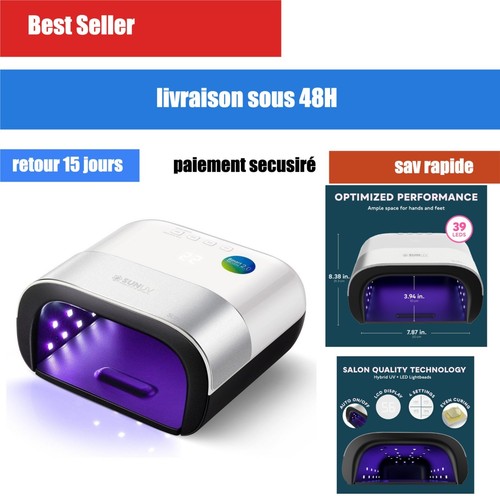 Lampe led sunuv - uv, séchoir