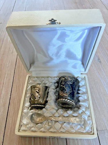 Coffret naissance métal