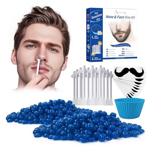 Nose wax kit - cire, pour