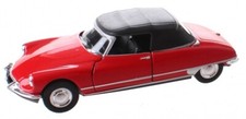 DS19 CABRIOLET CITROEN ROUGE