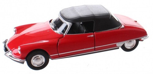 Ds19 cabriolet citroen rouge - ds19,