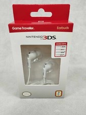 Casque écouteur earbuds Blanc Officiel Neuf Nintendo 3DS Ds Lite Dsi XL 2DS