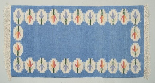 Tapis suédois tissé la - à,