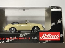 SCHUCO - PORSCHE 356 A Cabrio 1/43 boîte d'origine