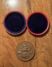 ANCIENNE MÉDAILLE CUIVRE COMICE AGRICOLE DE PUY L’ÉVÊQUE ( LOT ) AGRICULTURE 