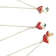  3 Pcs Bijoux Champignons