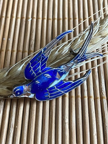 Ancienne broche hirondelle - ancienne,