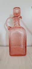 Carafe ancienne Biot en verre