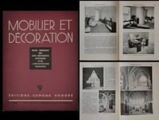 MOBILIER ET DECORATION 9 1934 EGLISE MONT NOTRE DAME, MAGUE RAINAL, HELENE HENRY