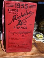 Guide rouge michelin 1955 Comme neuf.