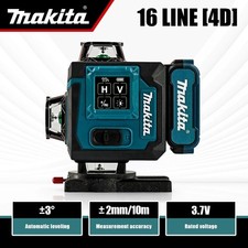 Niveau laser Makita modes manuels et auto 16 lignes + batterie et télécommande
