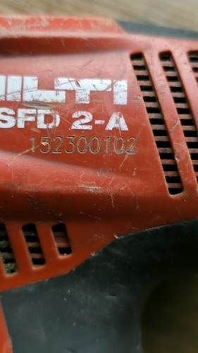 Hilti sfd light duty - a,