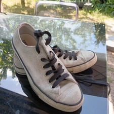 converse all star Cuir Nacre