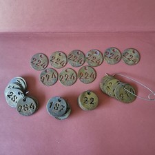 Lot Ancien Jeton Atelier /