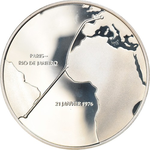 France médaille premier vol - france,, médaille,