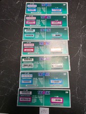 lot de 7 tickets à gratter FDJ tacotac vert en franc ref 16420 (691)