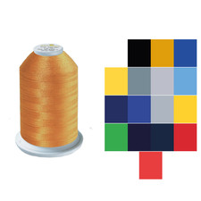 Madeira fil de broderie de